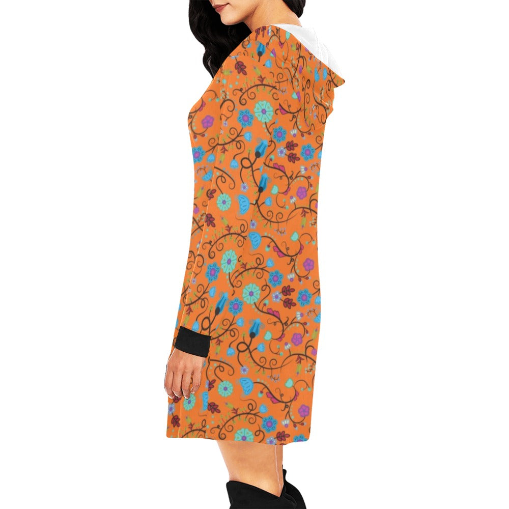 Nipin Blossom Carrot Hoodie Dress
