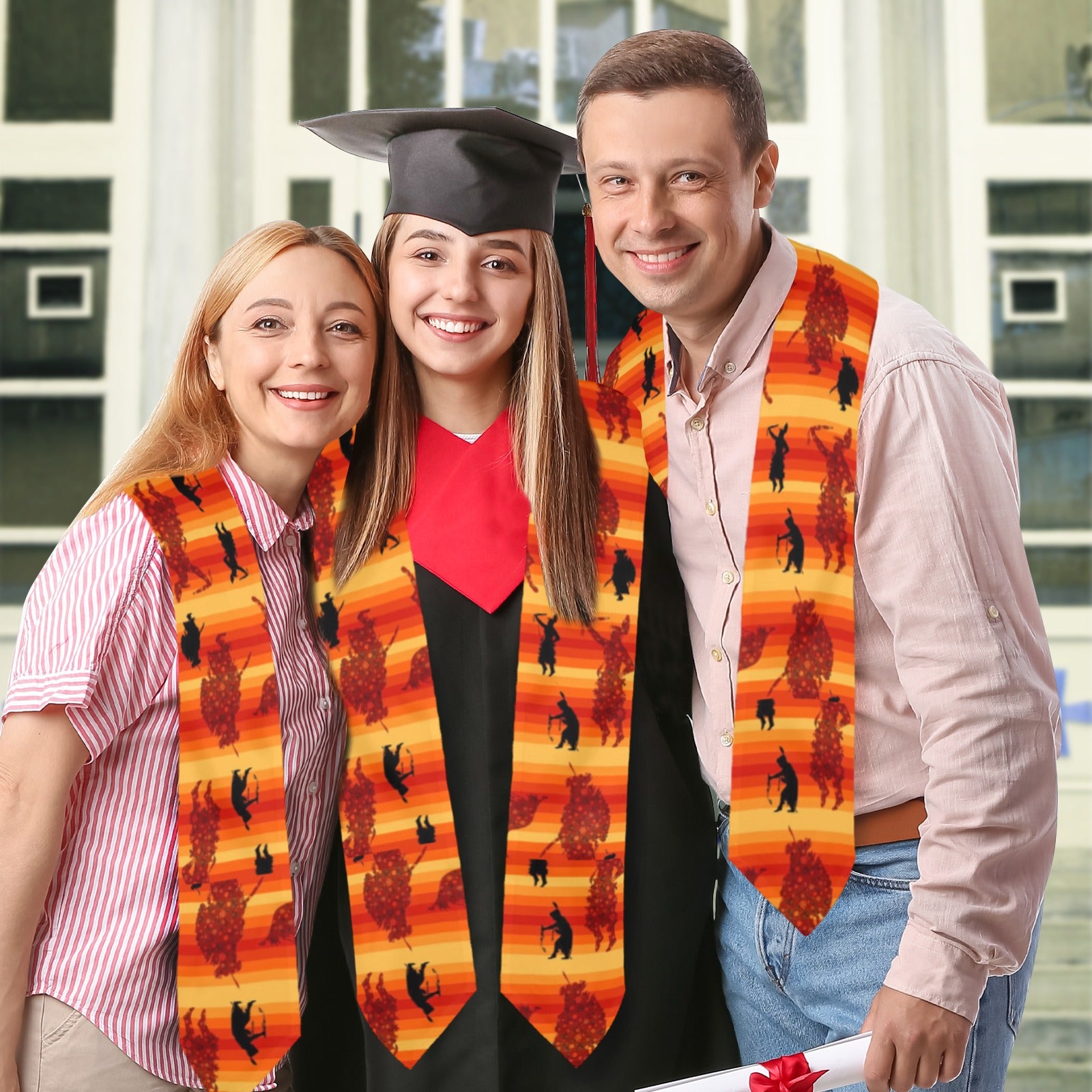 Dancers Brown Graduation Stole