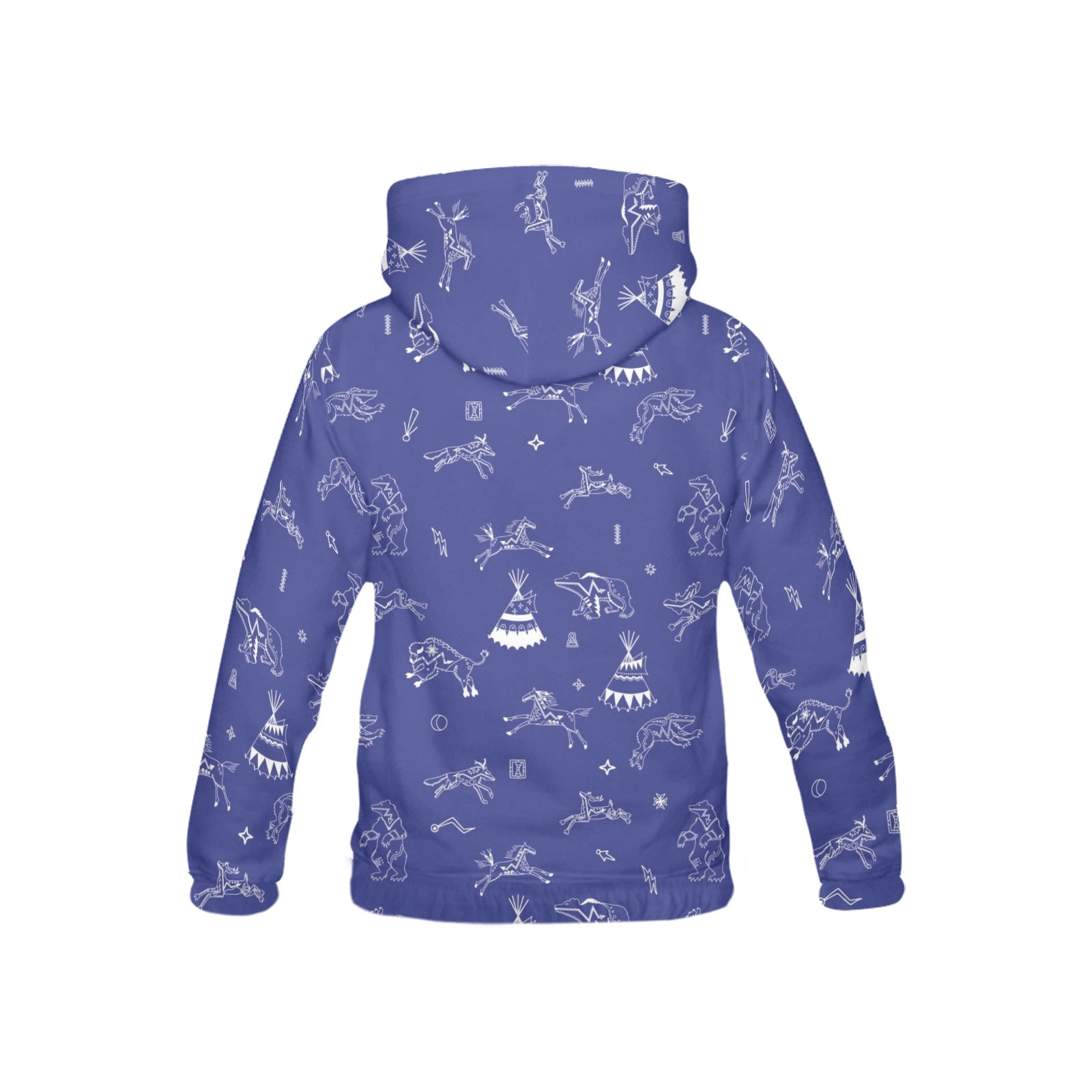 Ledger Dabbles Blue Hoodie for Kid (USA Size)