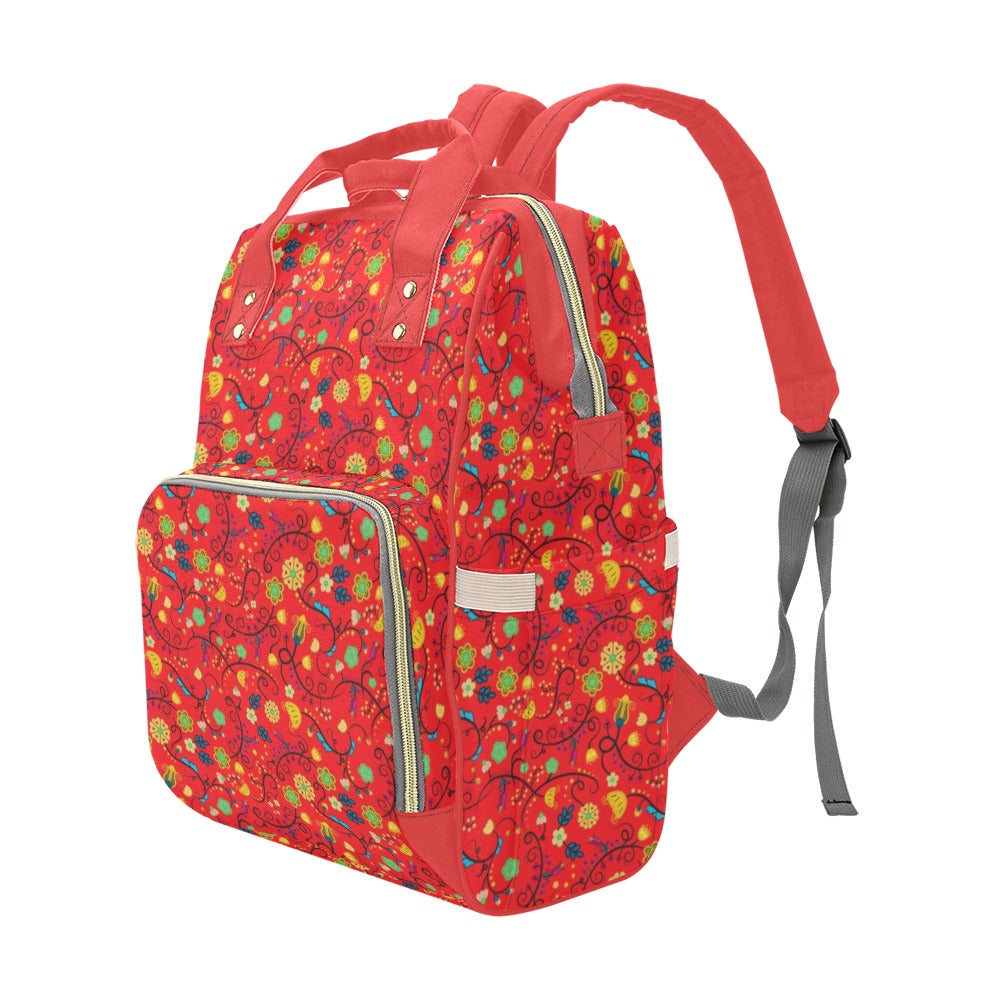 Nipin Blossom Fire Multi-Function Diaper Backpack/Diaper Bag