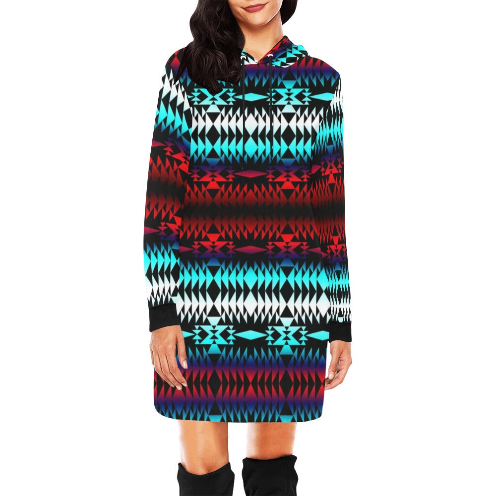 In Between Two Worlds Hoodie Dress