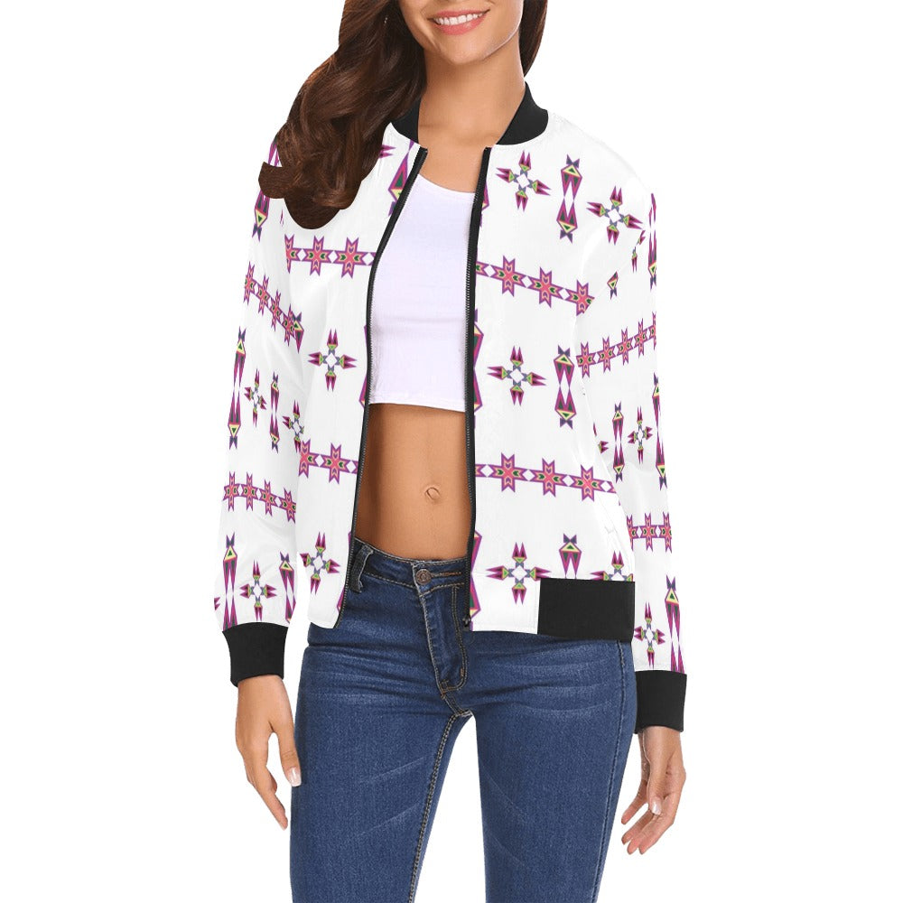 Four Directions Lodge Flurry Bomber Jacket for Women