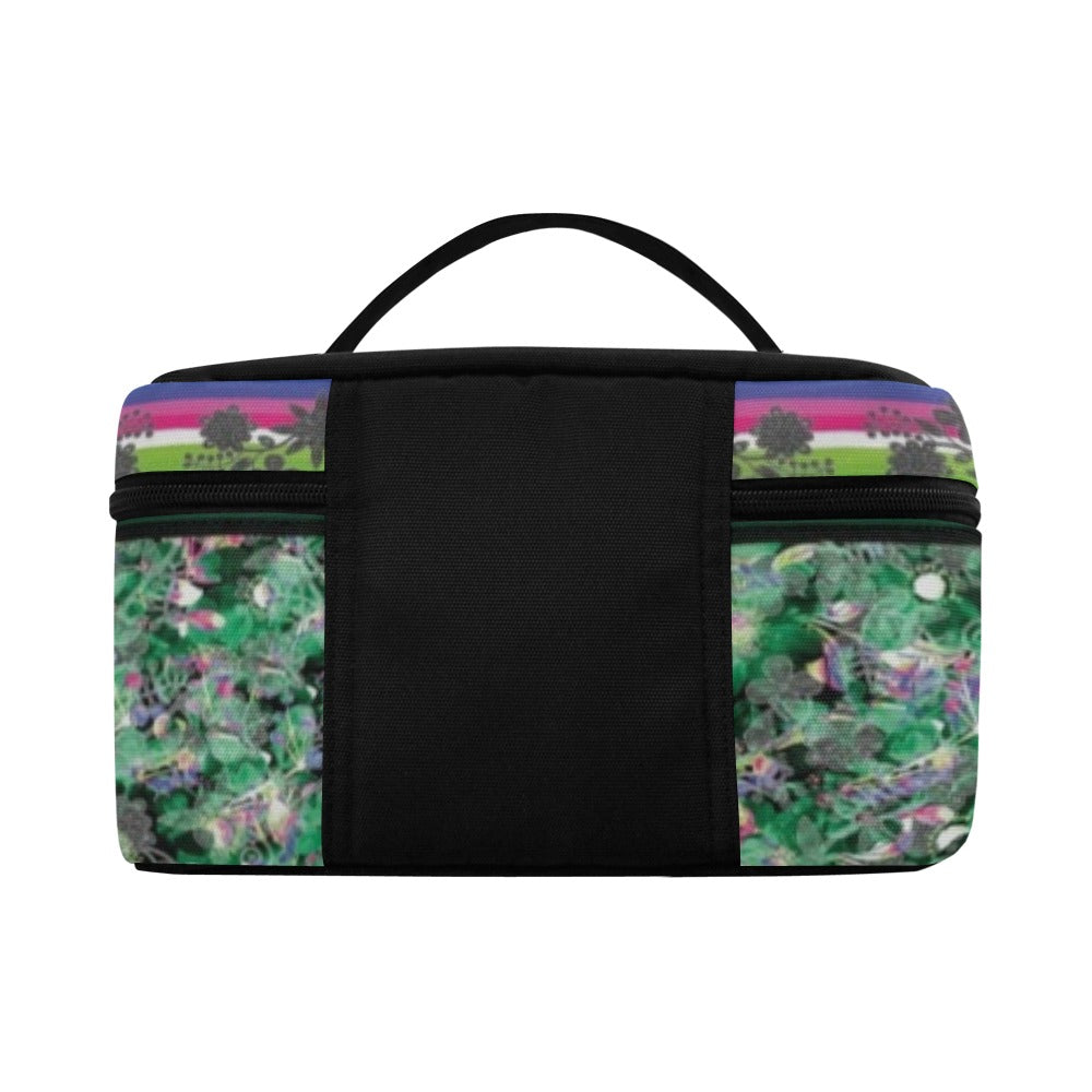 Culture in Nature Green Cosmetic Bag/Large