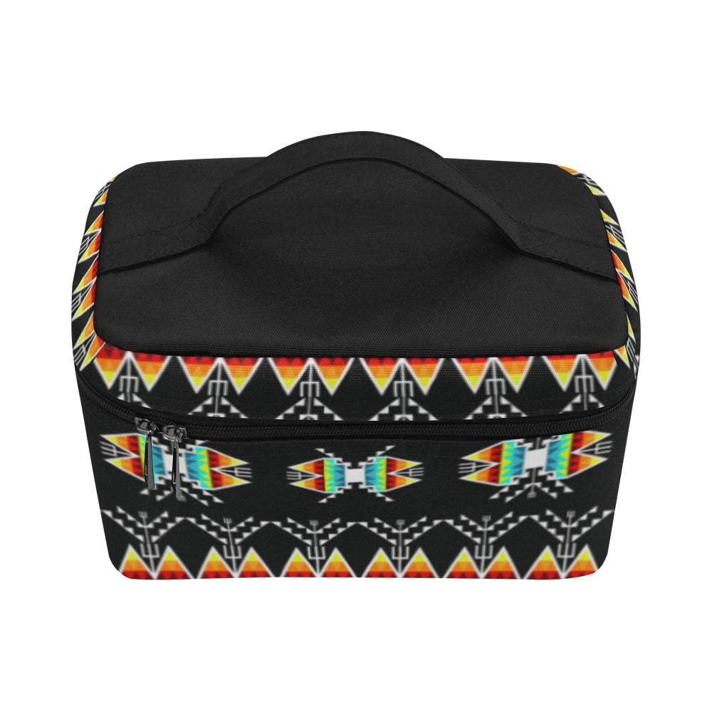 Sacred Trust Black Colour Cosmetic Bag/Large