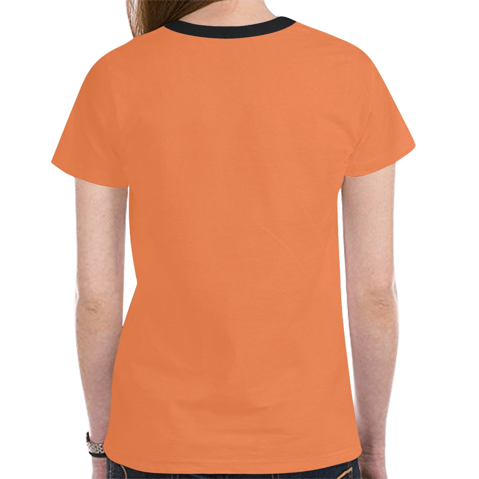Buffalo Spirit Guide (Orange) T-shirt for Women