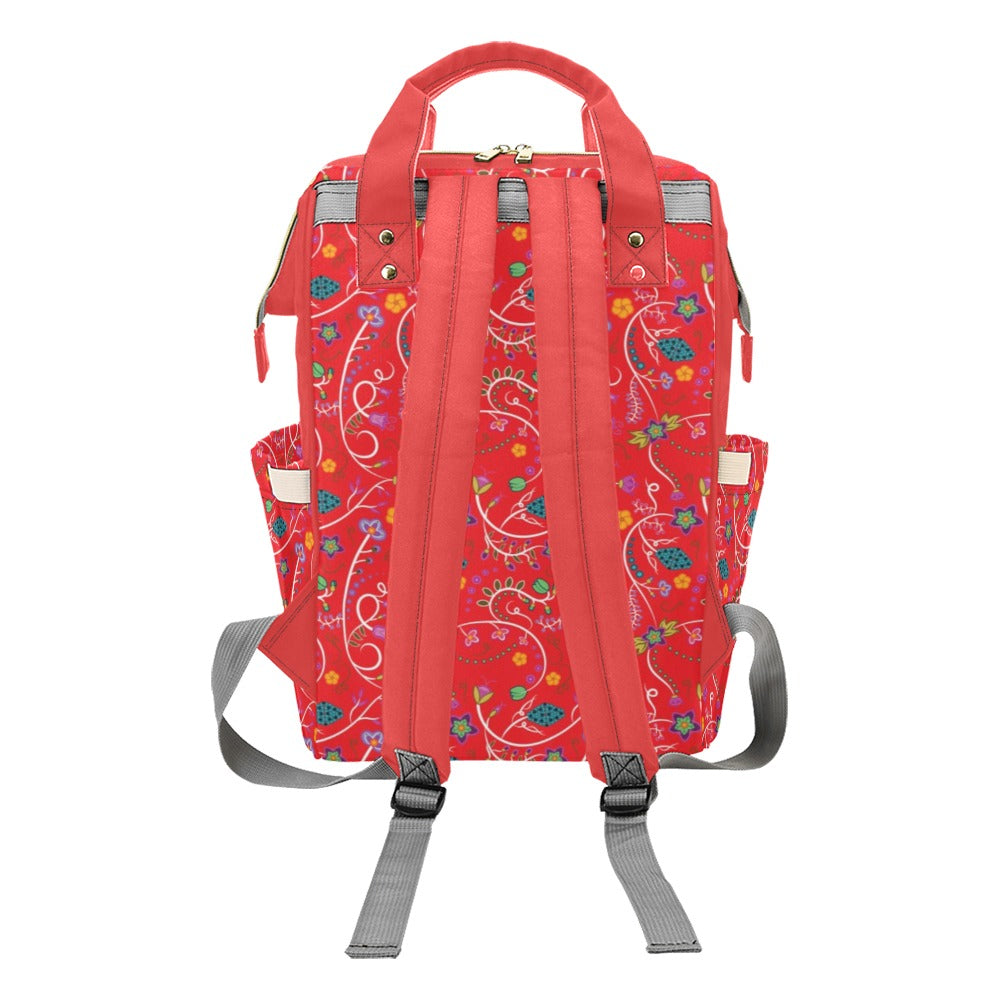 Fresh Fleur Fire Multi-Function Diaper Backpack/Diaper Bag