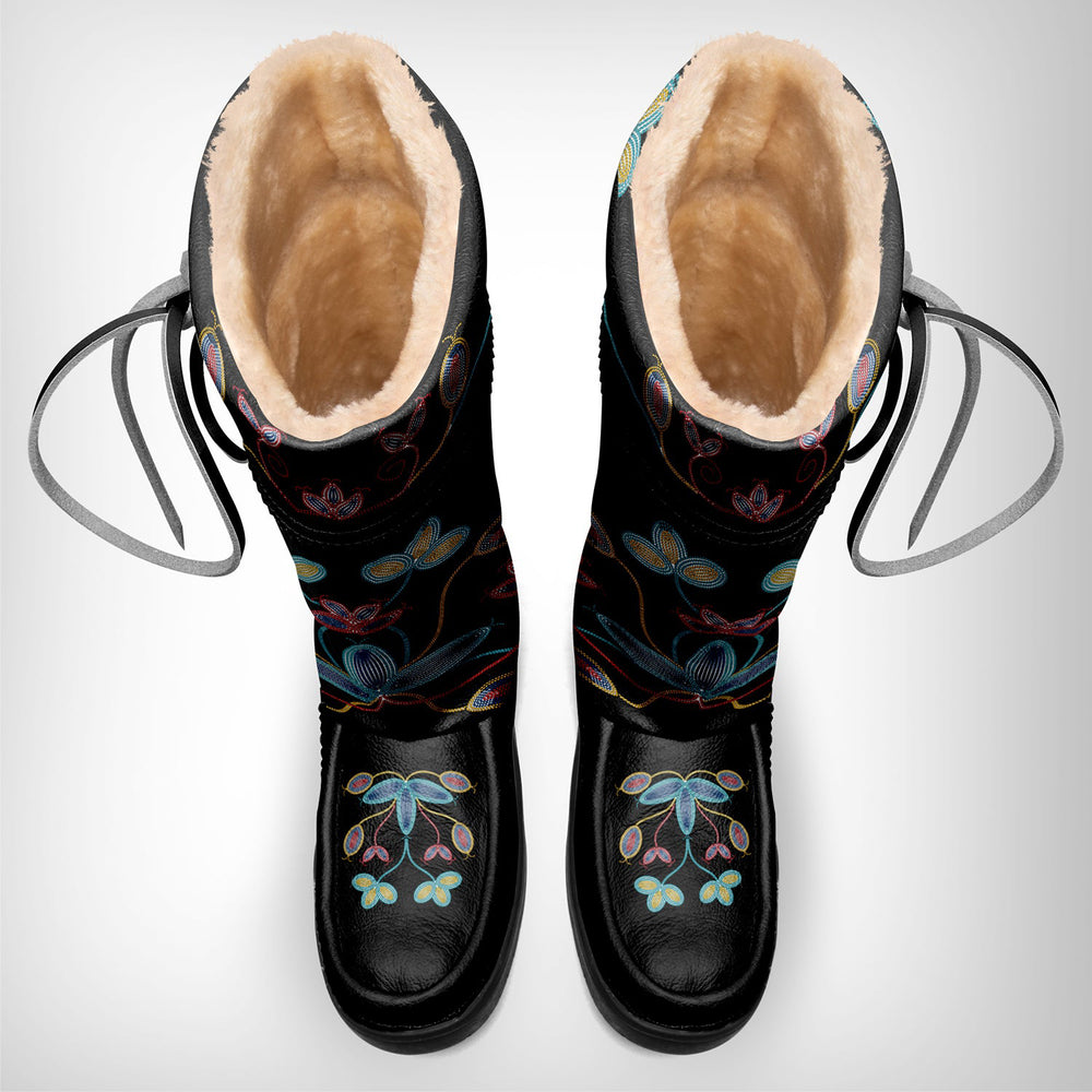 Prairie Paintbrush Real Leather MocLux