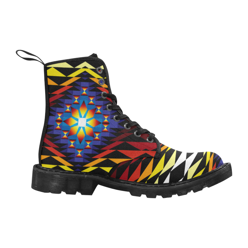 Sunset Blanket Boots for Women (Black)