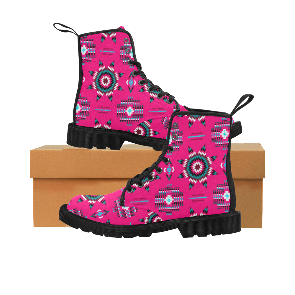 Rising Star Strawberry Moon Boots for Women (Black)