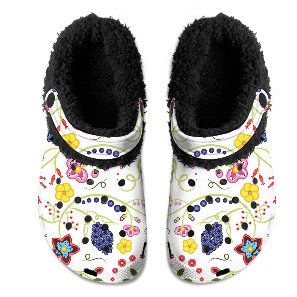 Fresh Fleur Muddies Unisex Clog Shoes with Soft Fleece Fur Lining