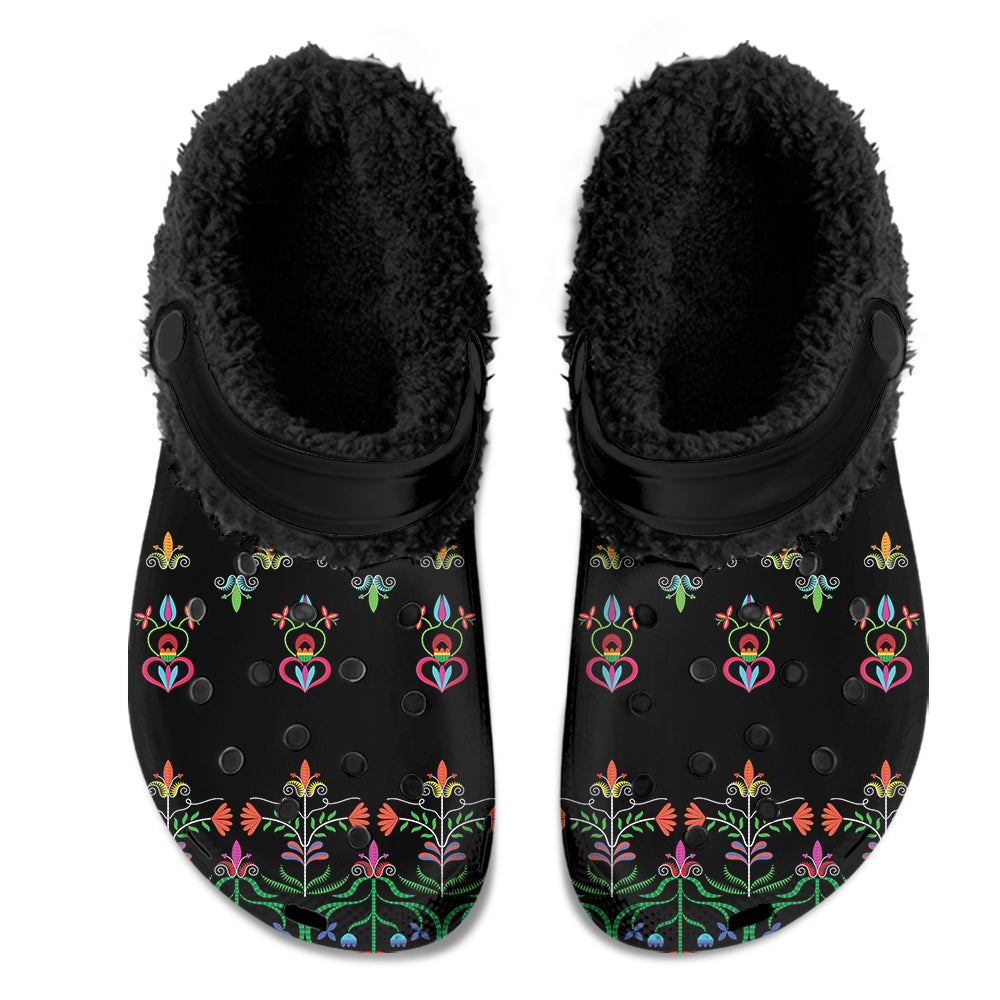 Metis Corn Mother Muddies Unisex Clog Shoes with Soft Fleece Fur Lining