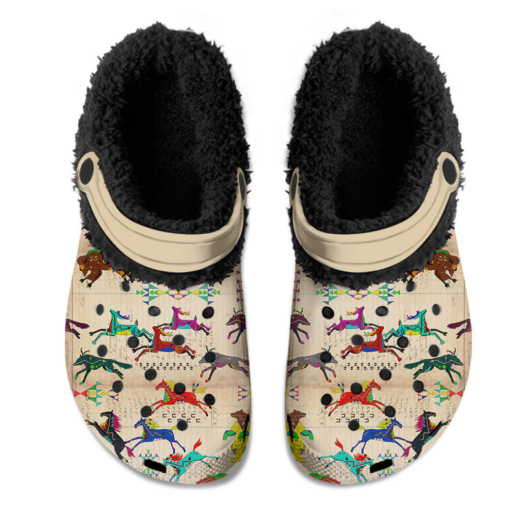 Plains Harmony Muddies Unisex Clog Shoes with Soft Fleece Fur Lining