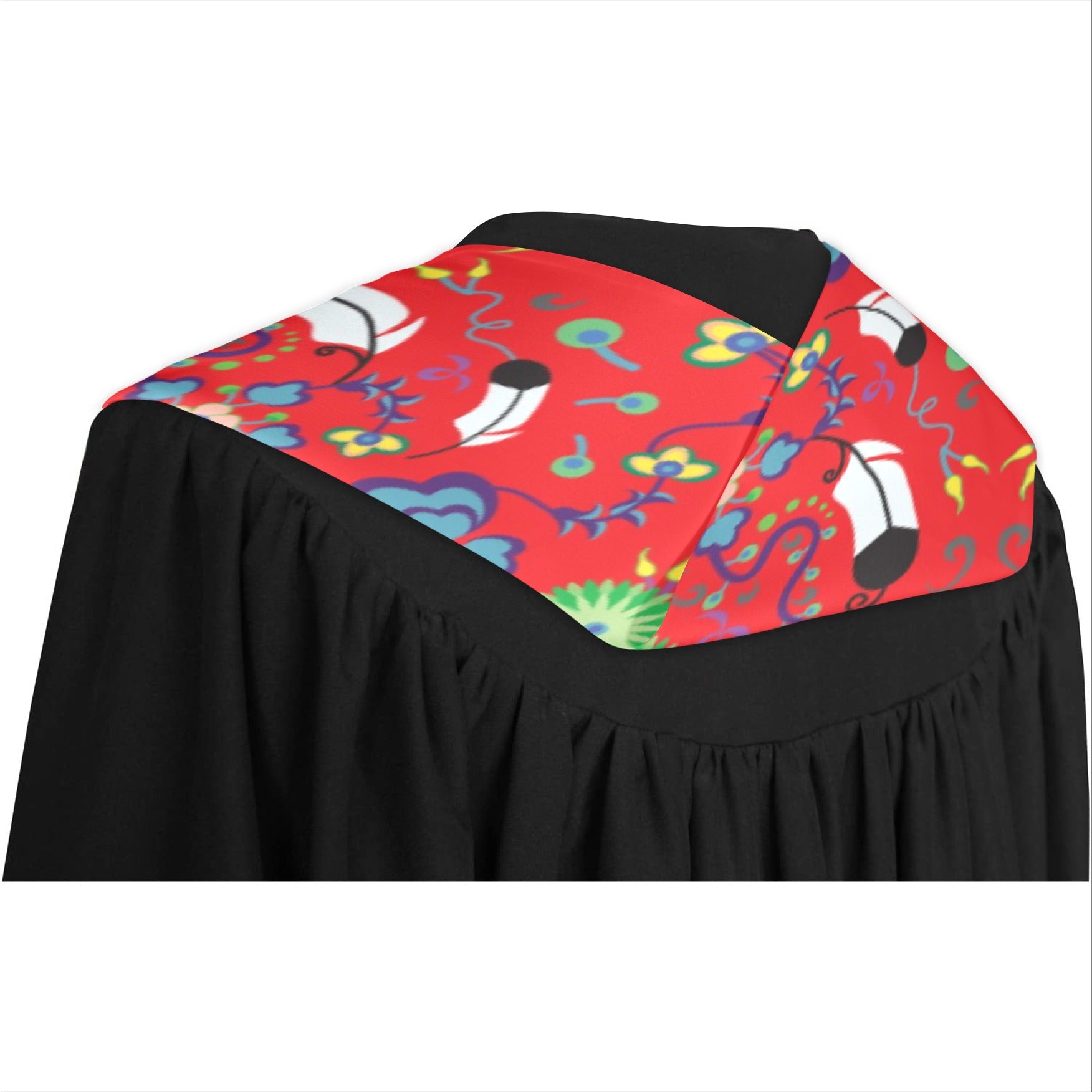 New Growth Vermillion Graduation Stole