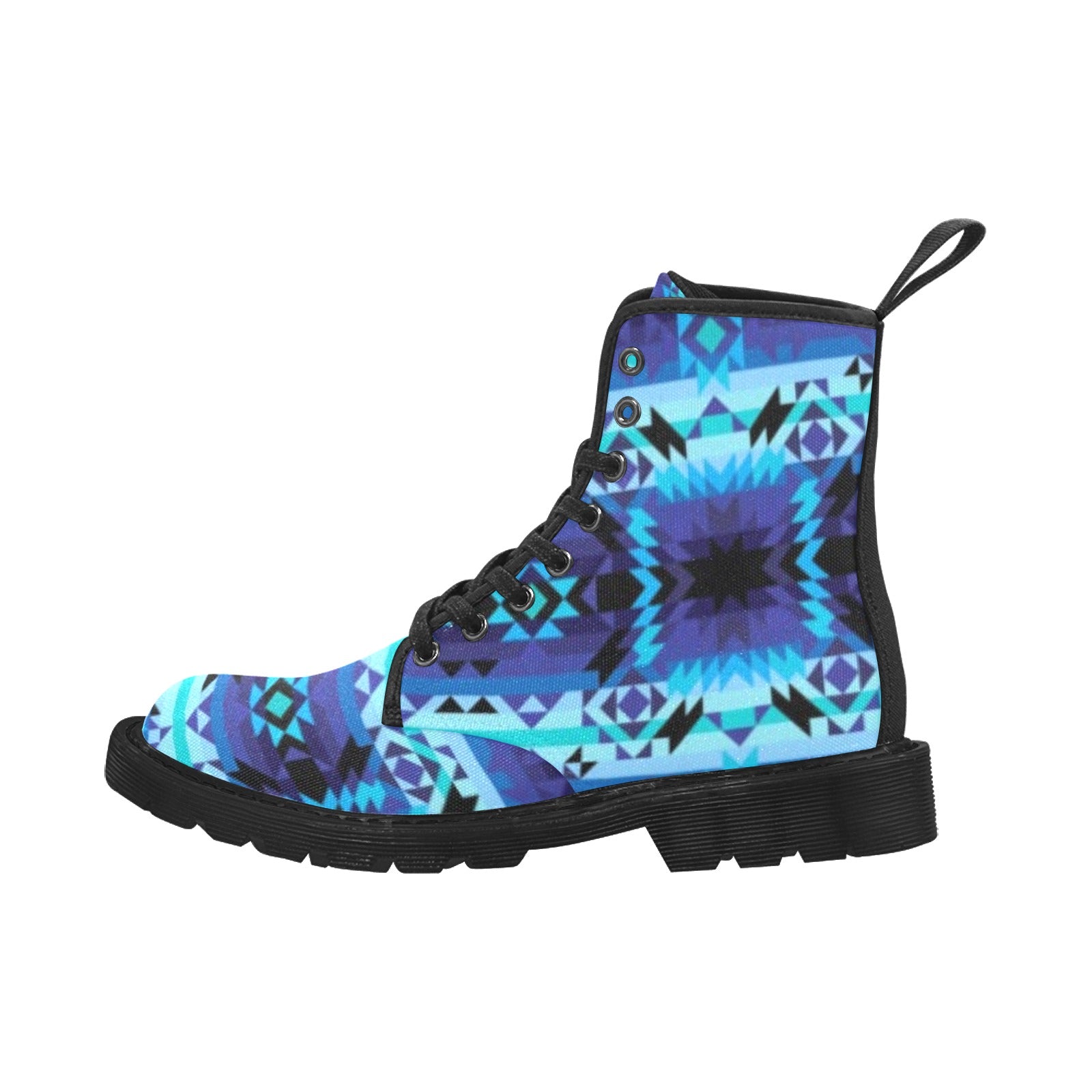 Blue Star Boots for Women (Black)