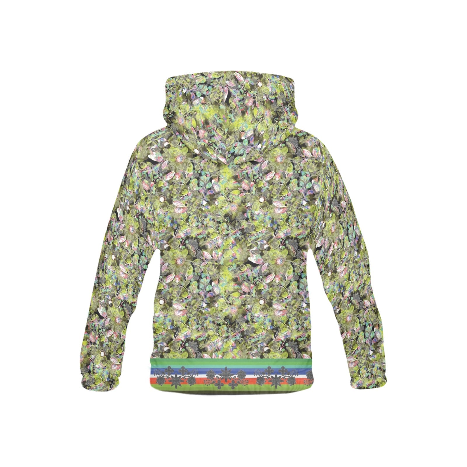 Culture in Nature Green Leaf Hoodie for Kid (USA Size)
