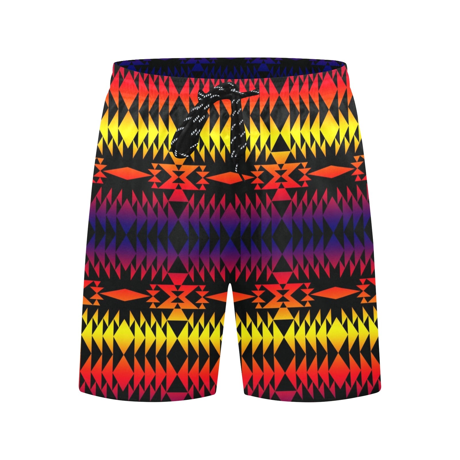 Two Worlds Apart Men's Mid-Length Beach Shorts