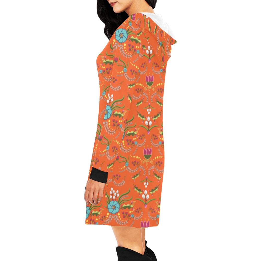 First Bloom Carrots Hoodie Dress