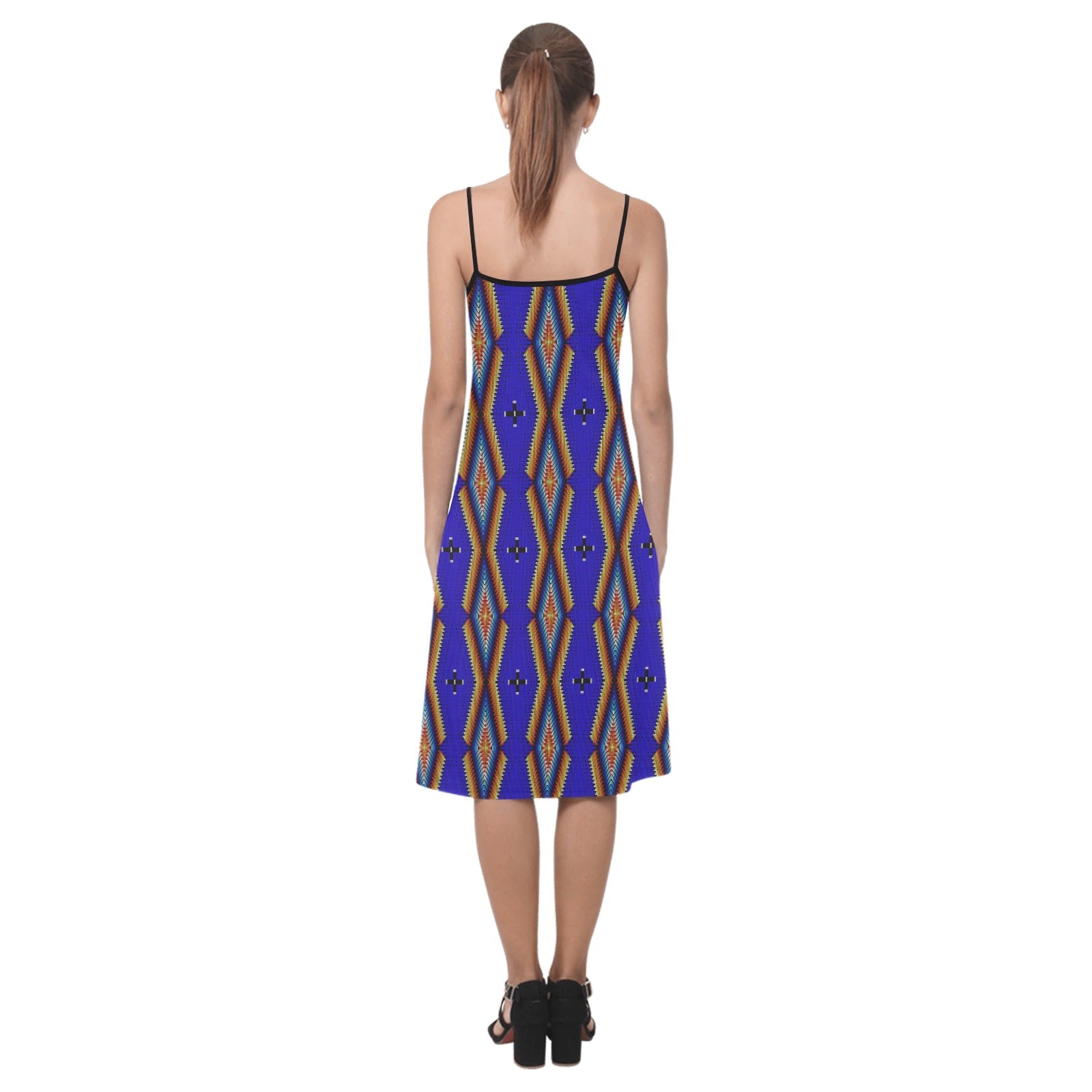 Diamond in the Bluff Blue Alcestis Slip Dress