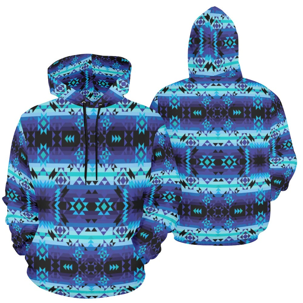 Blue Star Hoodie for Men (USA Size)