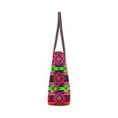 Cruising Eagles Clover Canvas Tote Bag