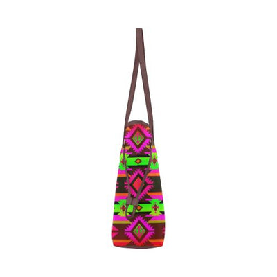 Adobe Afternoon Clover Canvas Tote Bag