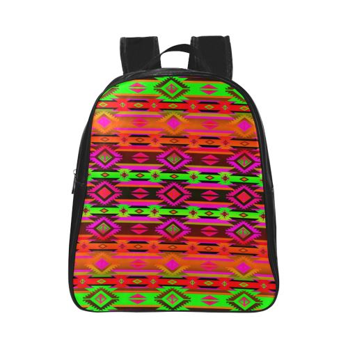 Adobe Afternoon School Backpack (Model 1601)(Small) School Backpacks/Small (1601) e-joyer 