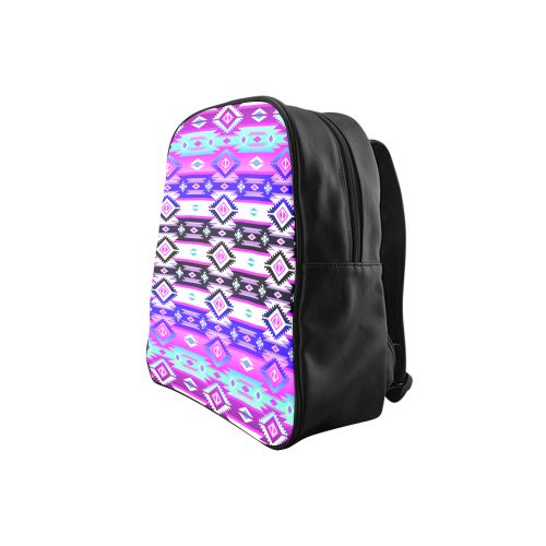 Adobe Dance School Backpack (Model 1601)(Small) School Backpacks/Small (1601) e-joyer 