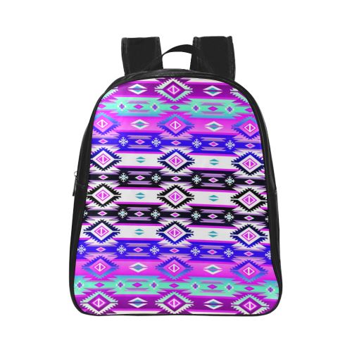 Adobe Dance School Backpack (Model 1601)(Small) School Backpacks/Small (1601) e-joyer 
