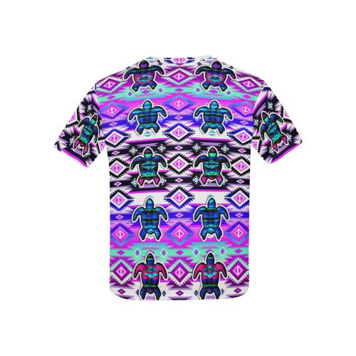 Adobe Dance Turtle All Over Print T-shirt for Kid (USA Size) (Model T40) All Over Print T-shirt for Kid (T40) e-joyer 