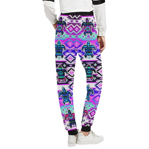 Adobe Dance Turtle Women's All Over Print Sweatpants (Model L11) Women's All Over Print Sweatpants (L11) e-joyer 