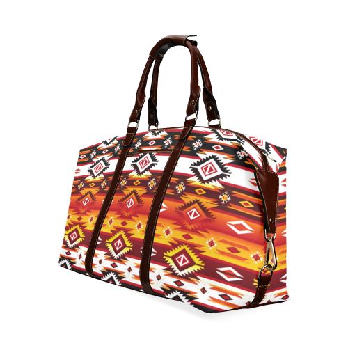Adobe Fire Classic Travel Bag (Model 1643) Remake Classic Travel Bags (1643) e-joyer 