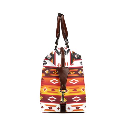 Adobe Fire Classic Travel Bag (Model 1643) Remake Classic Travel Bags (1643) e-joyer 