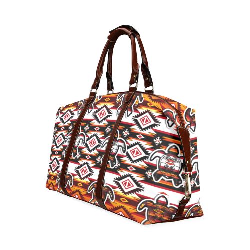 Adobe Fire Turtle Classic Travel Bag (Model 1643) Remake Classic Travel Bags (1643) e-joyer 