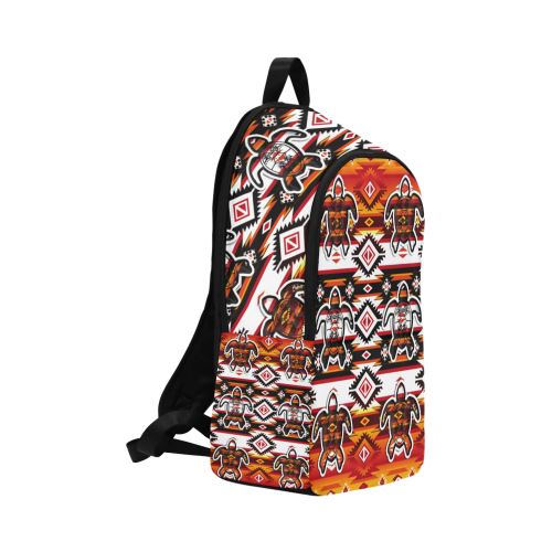 Adobe Fire Turtle2 Fabric Backpack for Adult (Model 1659) Casual Backpack for Adult (1659) e-joyer 