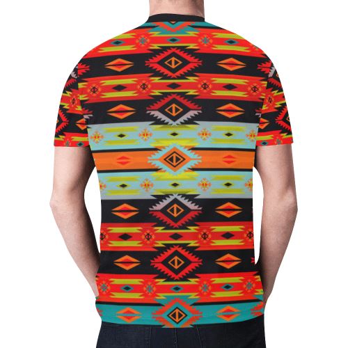 Adobe Kiva New All Over Print T-shirt for Men (Model T45) New All Over Print T-shirt for Men (T45) e-joyer 