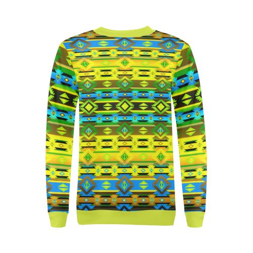 Adobe Midnight All Over Print Crewneck Sweatshirt for Women (Model H18) Crewneck Sweatshirt for Women (H18) e-joyer 