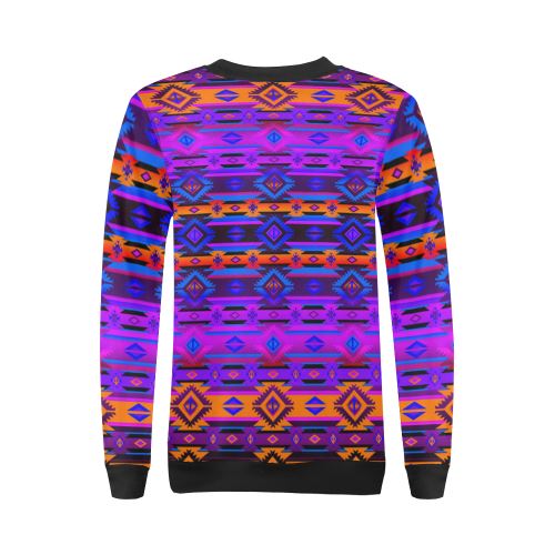 Adobe Morning All Over Print Crewneck Sweatshirt for Women (Model H18) Crewneck Sweatshirt for Women (H18) e-joyer 