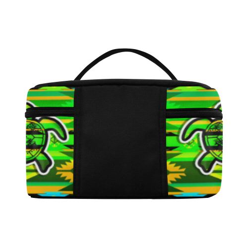 Adobe-Nature-Turtle Cosmetic Bag/Large (Model 1658) Cosmetic Bag e-joyer 