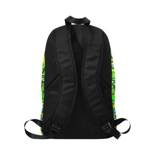 Adobe-Nature-Turtle Fabric Backpack for Adult (Model 1659) Casual Backpack for Adult (1659) e-joyer 