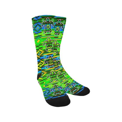Adobe-Nature-Turtle Trouser Socks Socks e-joyer 