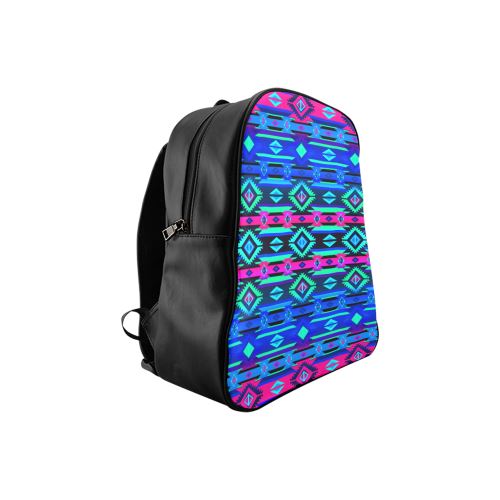 Adobe Sunset School Backpack (Model 1601)(Small) School Backpacks/Small (1601) e-joyer 