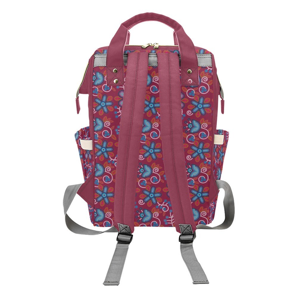 Cardinal Garden Multi-Function Diaper Backpack/Diaper Bag