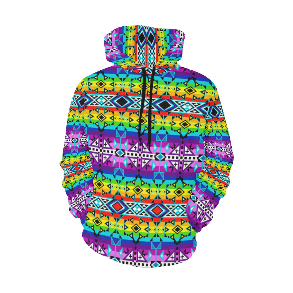 After the Rain All Over Print Hoodie for Women (USA Size) (Model H13) Hoodie e-joyer 