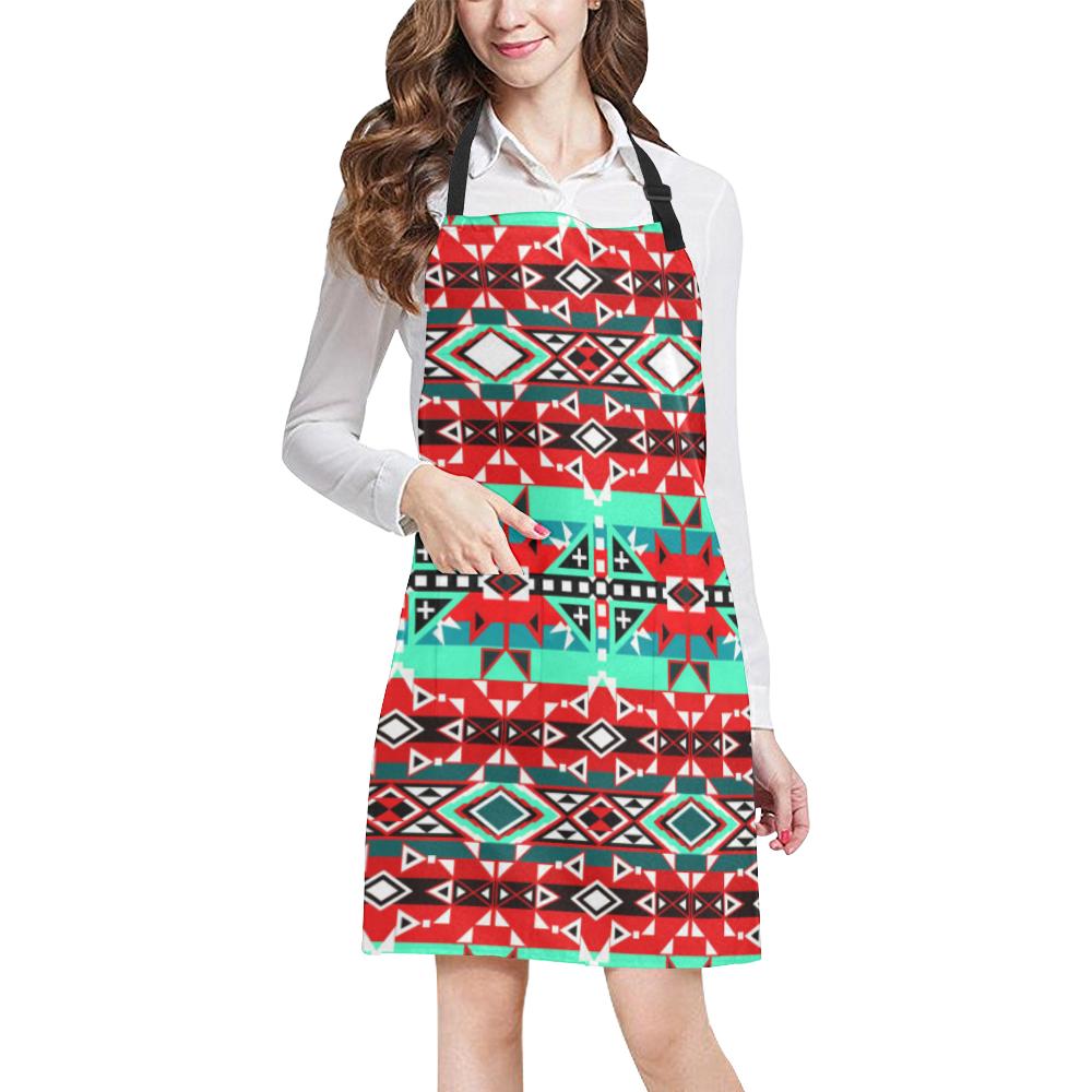 After the Southwest Rain All Over Print Apron All Over Print Apron e-joyer 