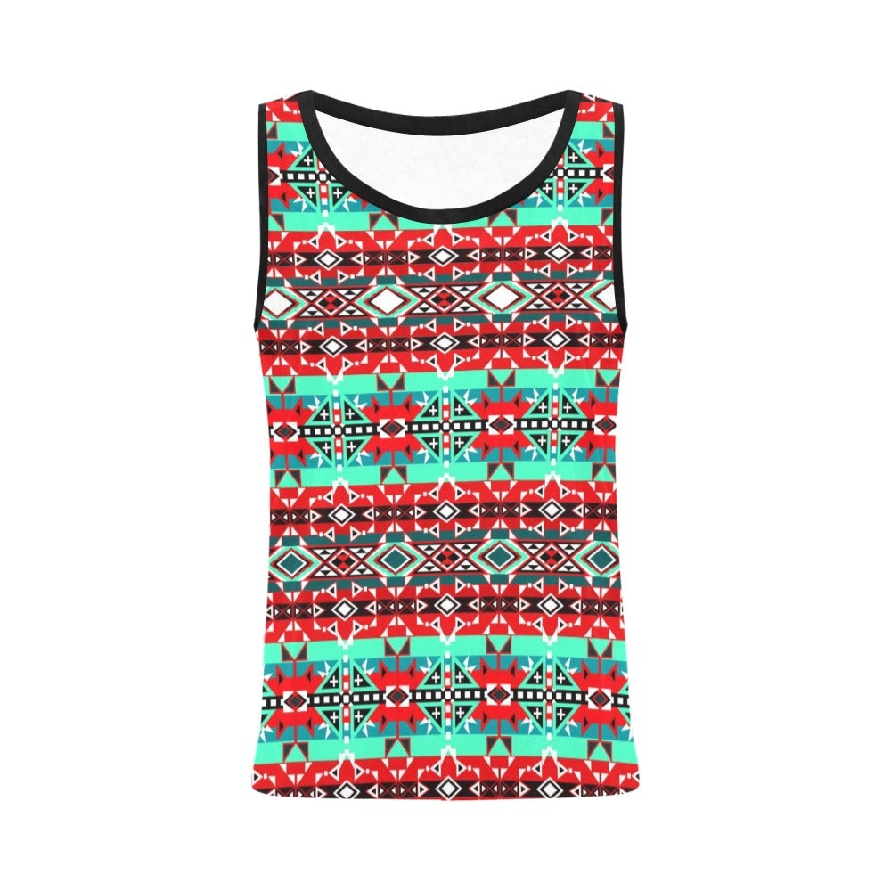 After the Southwest Rain All Over Print Tank Top for Women (Model T43) All Over Print Tank Top for Women (T43) e-joyer 