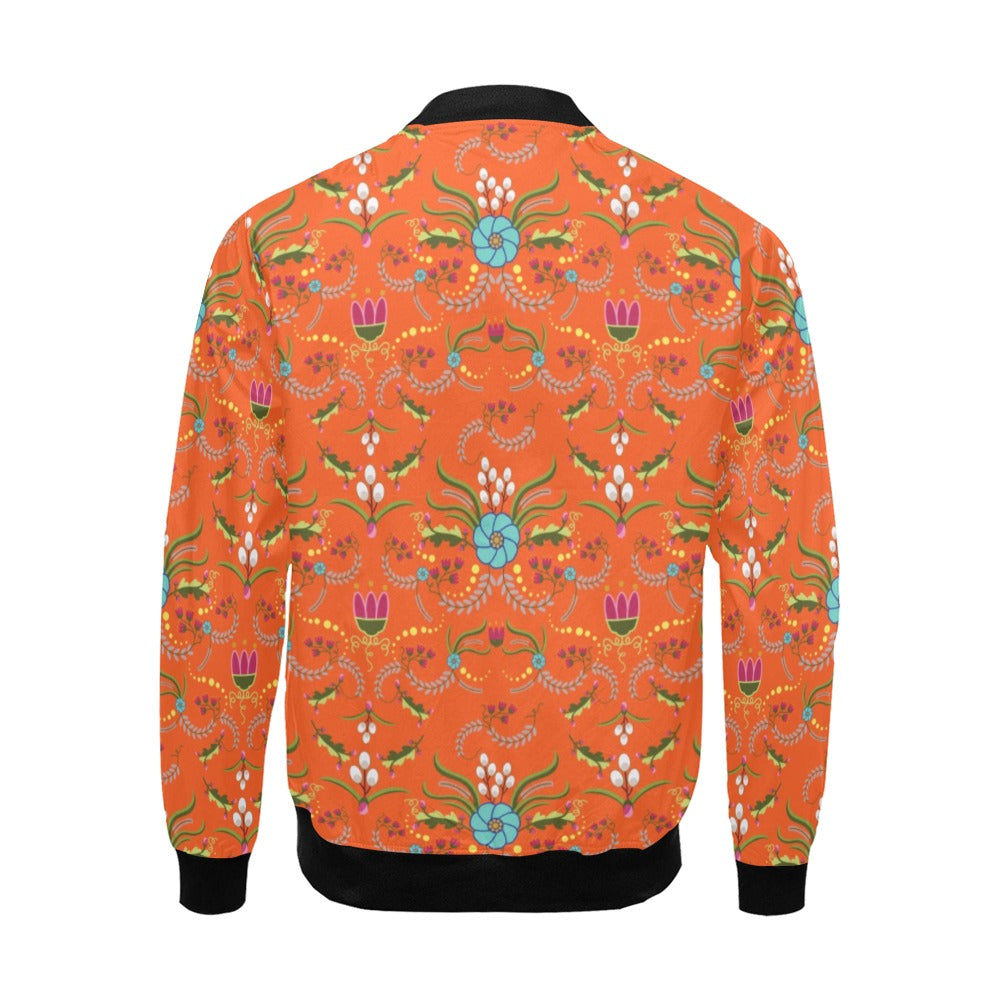 First Bloom Carrots Bomber Jacket for Men