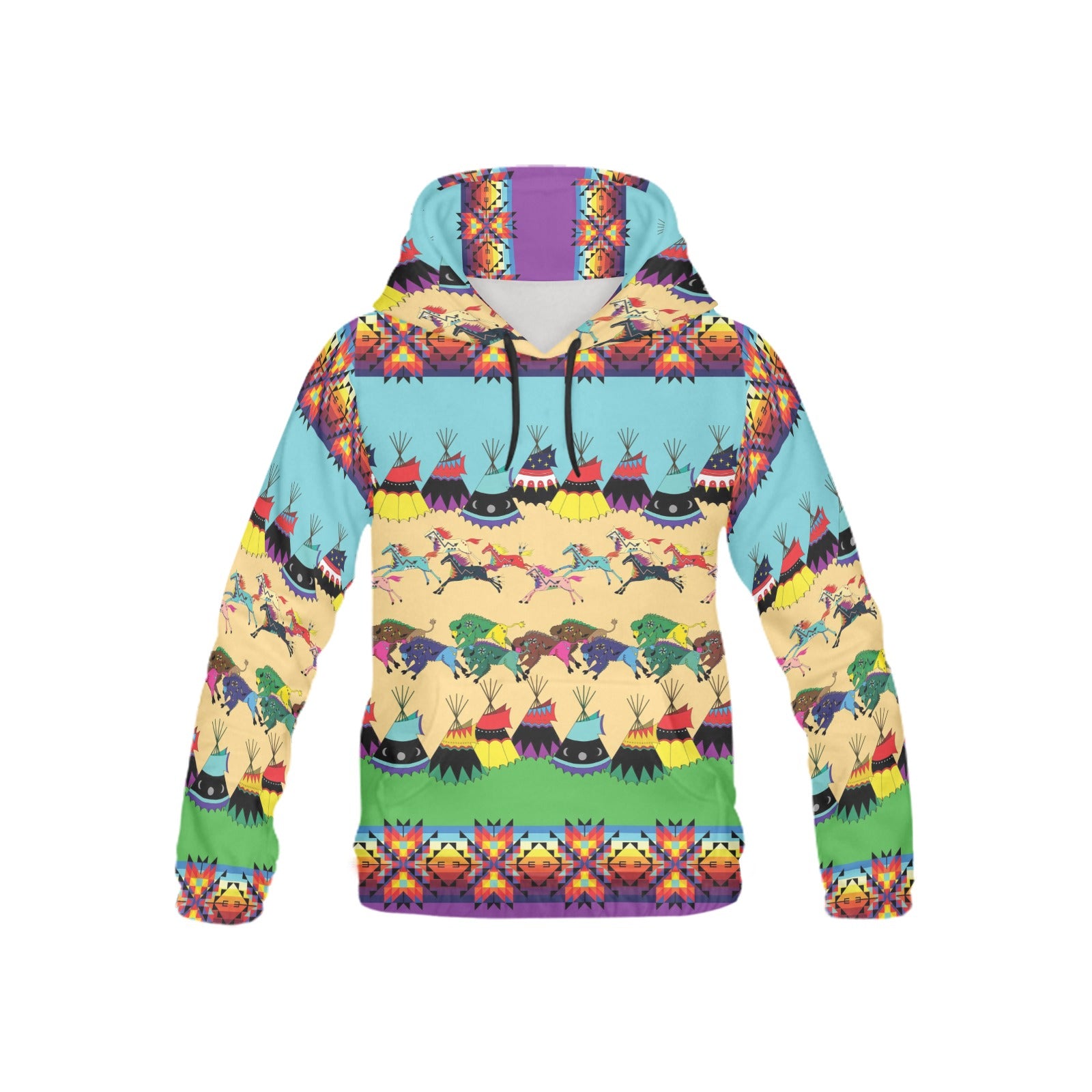 Prairie Bison Hoodie for Kid (USA Size)