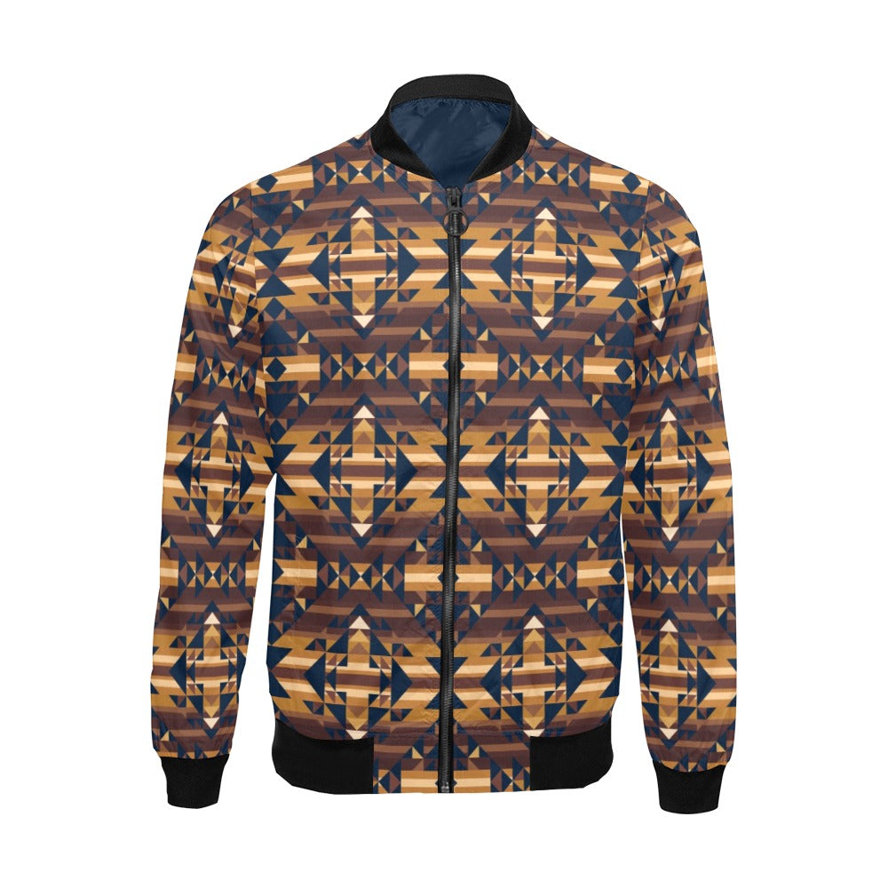 Marron Cloud Bomber Jacket for Men