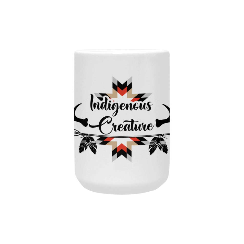 Indigenous creature mug Custom Ceramic Mug (15oz)
