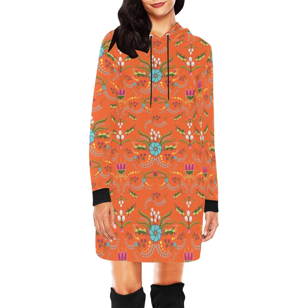 First Bloom Carrots Hoodie Dress